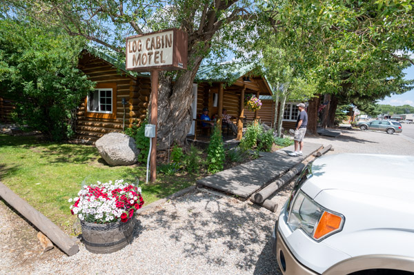 Log Cabin Motel, Pinedale, WY – July 2021