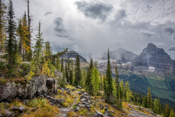 Cold Night at Boulder Pass – September 2018